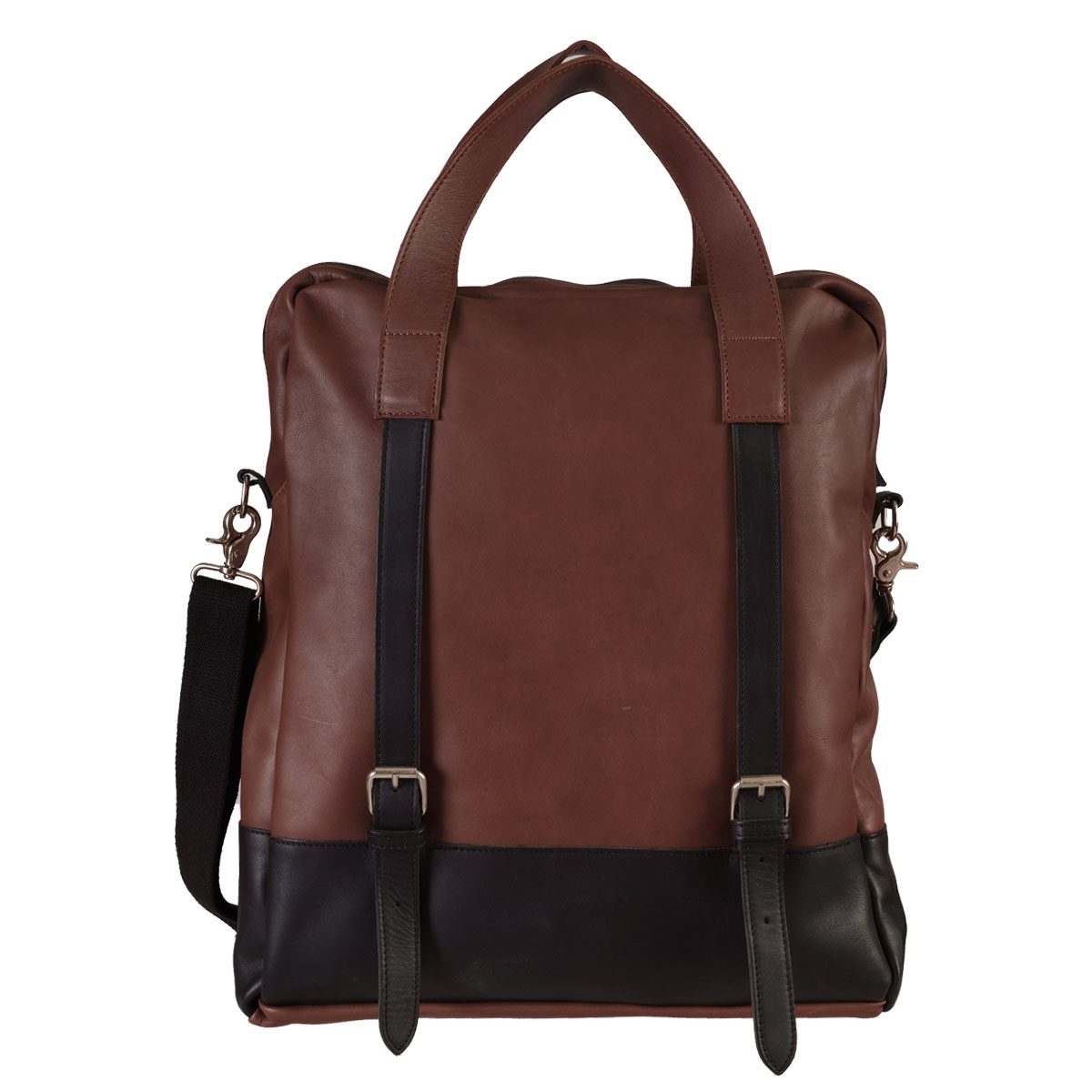 C1.2 - Borsa artigianale in pelle unisex modello Traveller 2 Colori