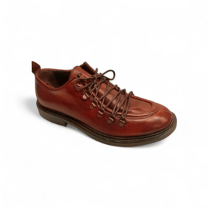 B3.13 - Scarpa artigianale in pelle uomo multistringhe