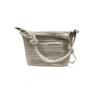 C2.20 Borsa artigianale a pieghe in pelle