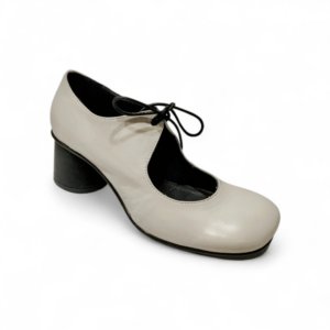 B1.67 Decolletè donna artigianale in pelle vintage