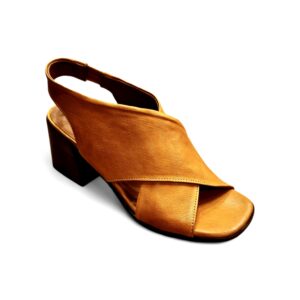 B1.77 Sandalo donna in pelle con incrocio